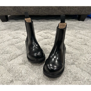 Bottega Veneta Fireman Patent Leather Boots EU 36.5 NWOB